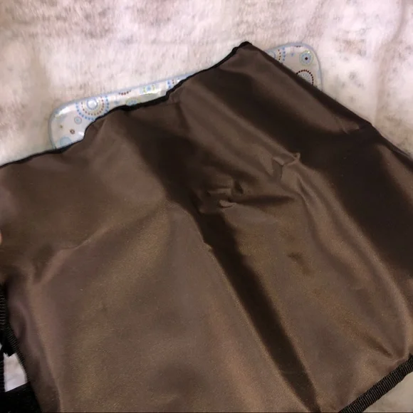 Caden Lane Baby Satchel Bag Brown/Blue XL - Picture 15 of 16